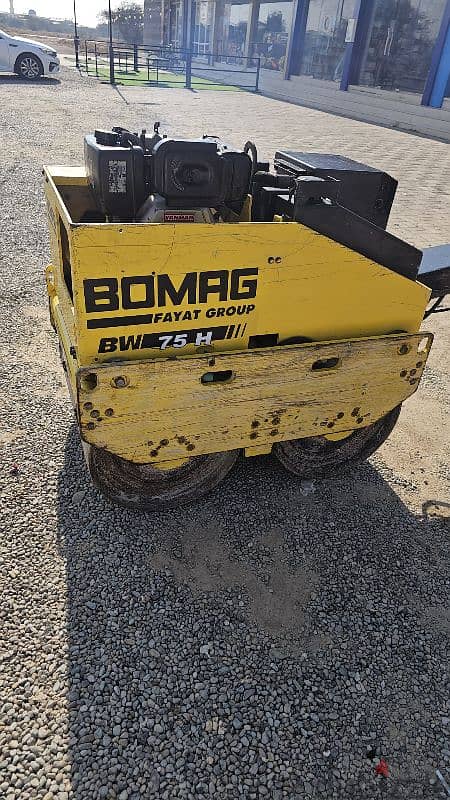 roller Bomag 75 h رولر بوماج 1