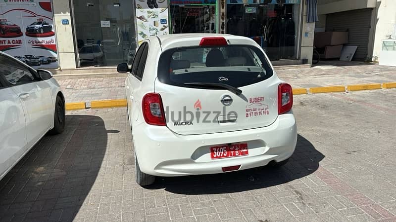 Nissan Micra Swift Toyota and Elantra for Rent سيارات للايجار 7