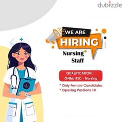 urgently Required staff nurses for a well known polyclinic 0