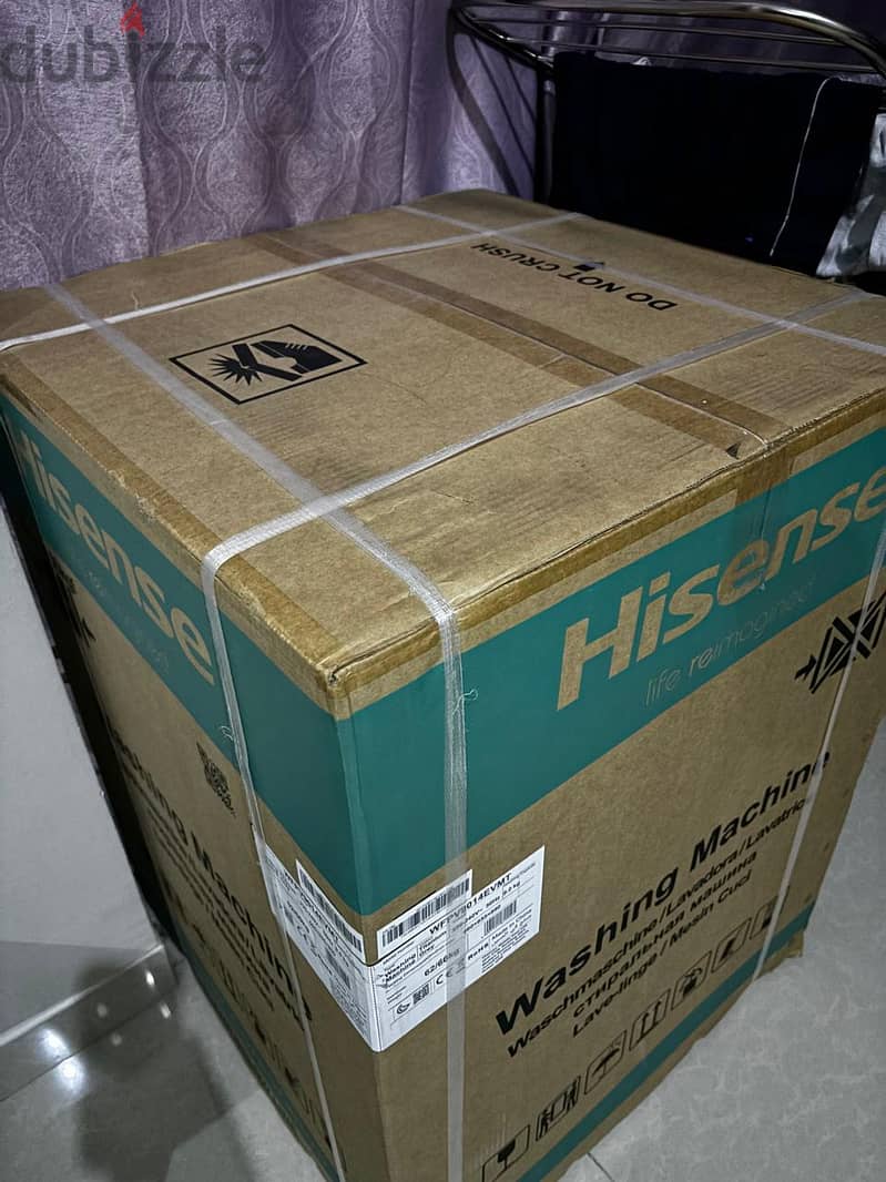 Hisense washing machine 9kg in original packed condition 3