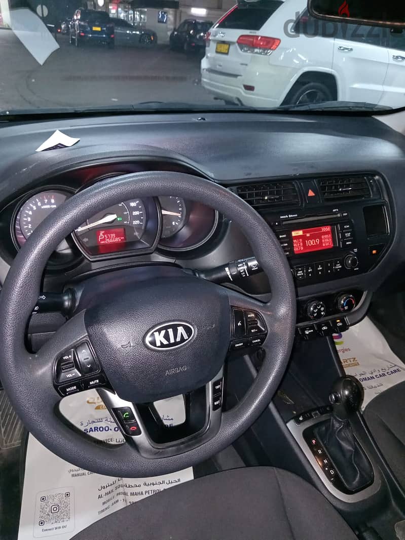 Kia Rio 2013 available on Rent 3