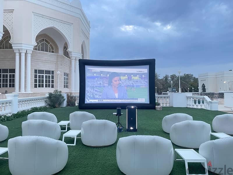 outdoor inflatable screen 11