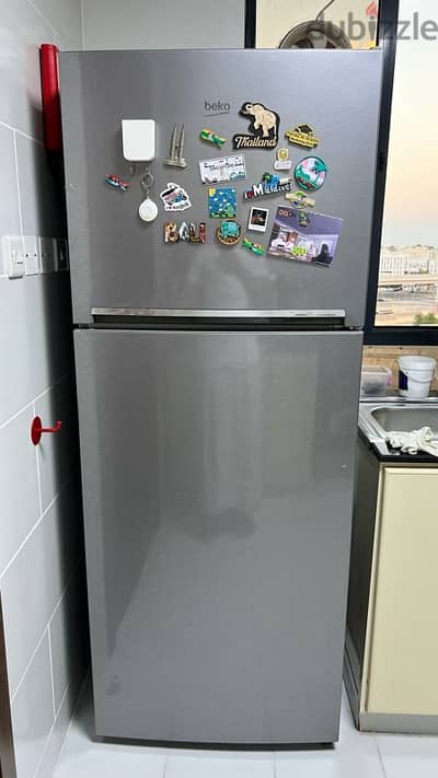 ثلاجة بيكو الذكيه 550 لتر Beko 550Ltr Refrigerator ProSmart Inverter