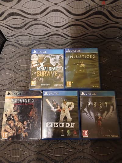 EACH PS4 GAME FOR 6 RIALS