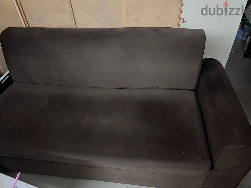 Sofa Set 6 Seater and 3 seater 35ro Only 2