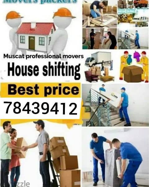 muscat furniture house shiftingg low price 0