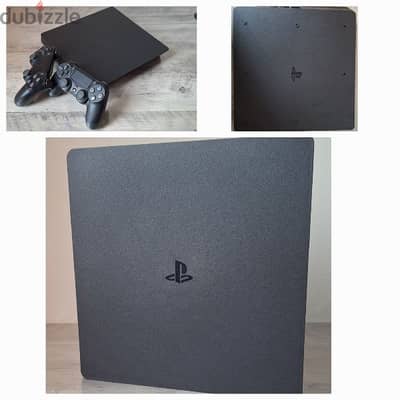 PS 4 console with 2 joysticks