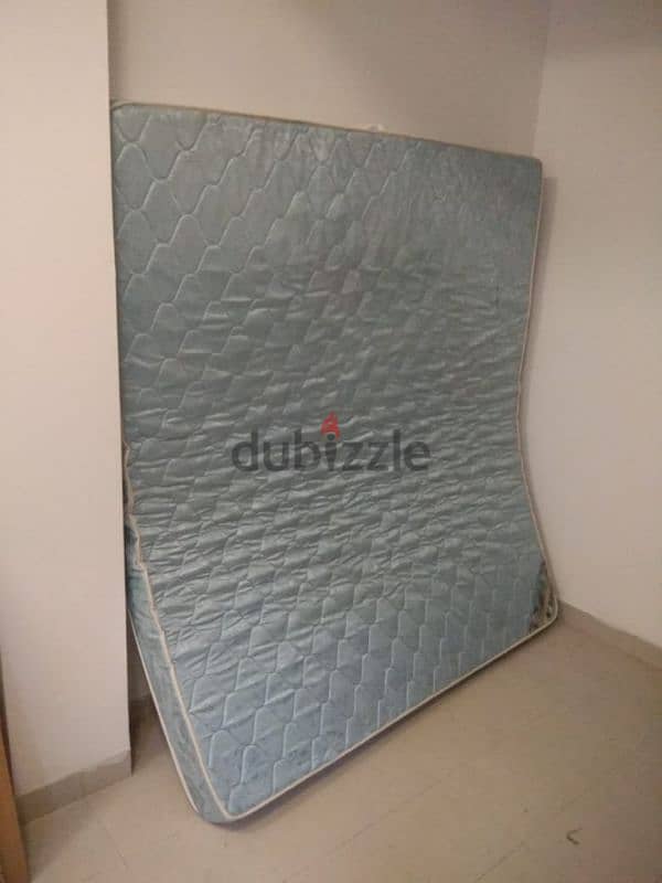 Folding  mattress 2 omr, raha mattress 5 other items inside 9