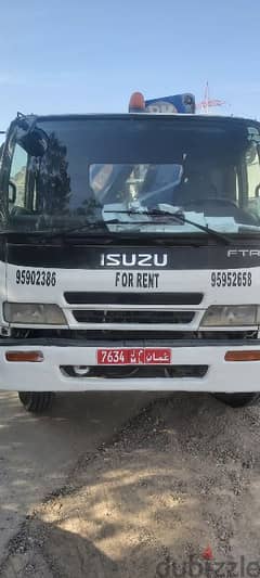 Hiup truck for rent all Muscat 7ton 10ton Best price 9595 26 58 0