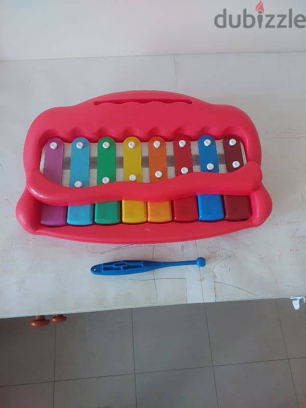 1 omr only children car, big xylophone piano 1 omr ,500bz boling gms 4