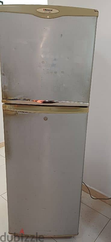 NATIONAL Double Door 263L fridge for sale