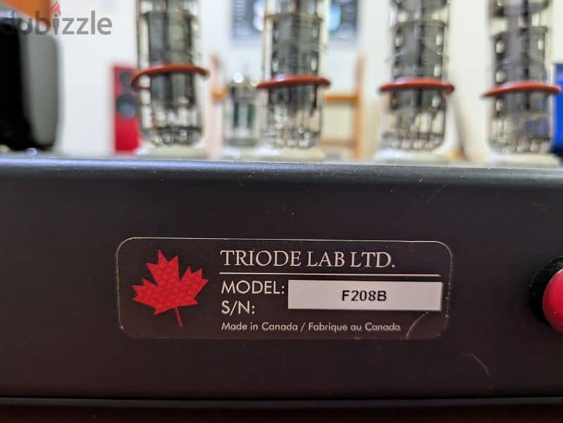 triode labs finale f208b tube amp 1