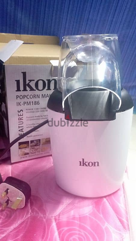 Brand New IKon Popcorn Maker ماكينة صنع الفشار الجديدة من IKON. 1