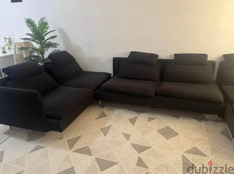 Sofa - Ikea - Black color 1