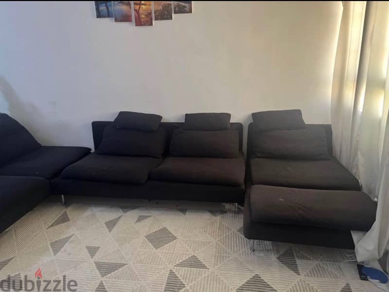 Sofa - Ikea - Black color 2