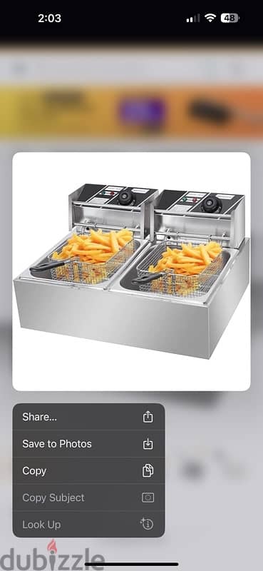 all typ of fries Machine with two big freezer semi fryer 4