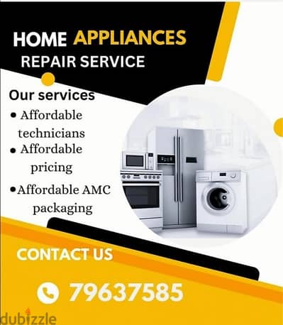 AC FRIDGE FREEZER AUTMATIC WASHING MACHINE RAPIER& SERVICES