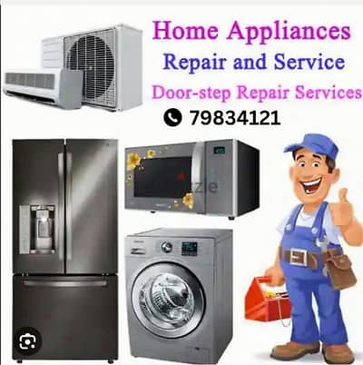 AC FRIDGE FREEZER AUTMATIC WASHING MACHINE RAPIER& SERVICES