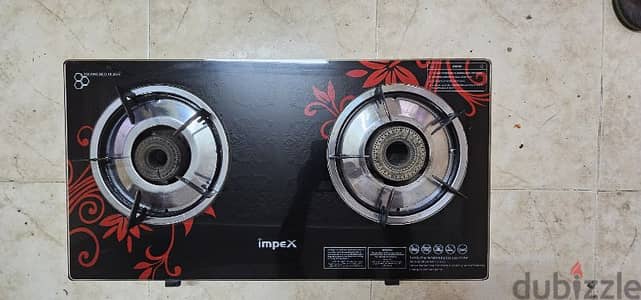 Ipex Glass top gas stove