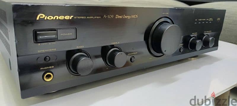 Pioneer A-109 high power stereo amplifier 0