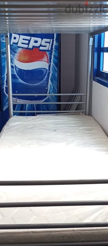 Heavy duty steel Bunk bed with matress sale 4