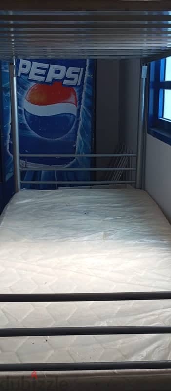 Heavy duty steel Bunk bed with matress sale 6