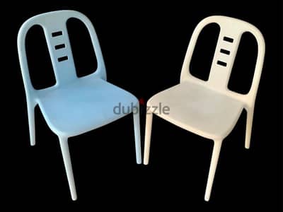 solid plastic chair