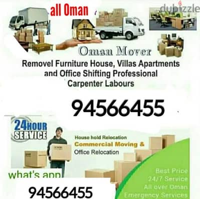 muscat furniture house shiftingg low price