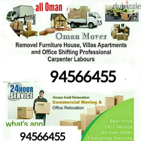 muscat furniture house shiftingg low price 0