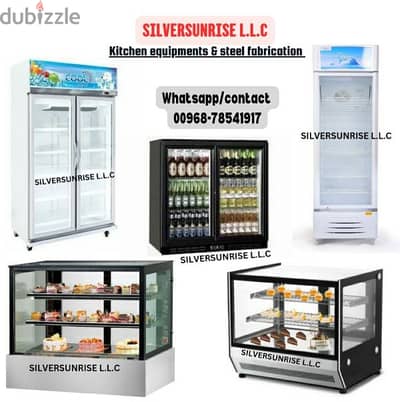 cake display , display chiller & bar cooler available