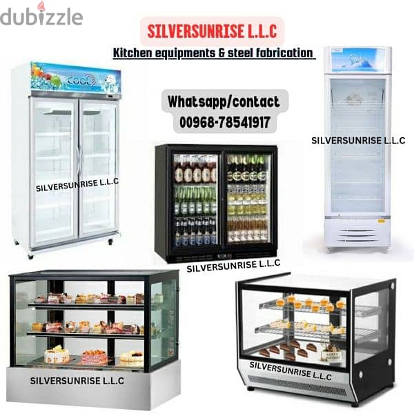 cake display , display chiller & bar cooler available 0