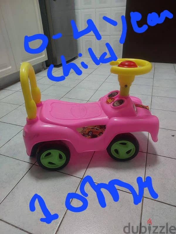 1 omr only children car, big xylophone piano 1 omr ,500bz boling gms 10