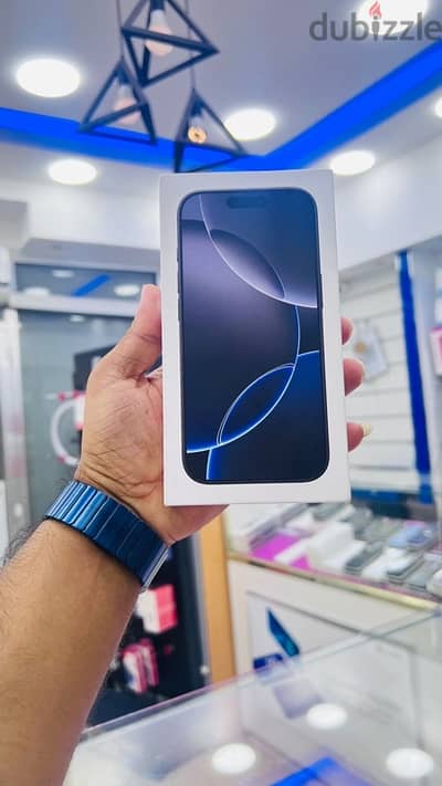 iPhone 16 Pro, 128gb Black Titanium Arabic