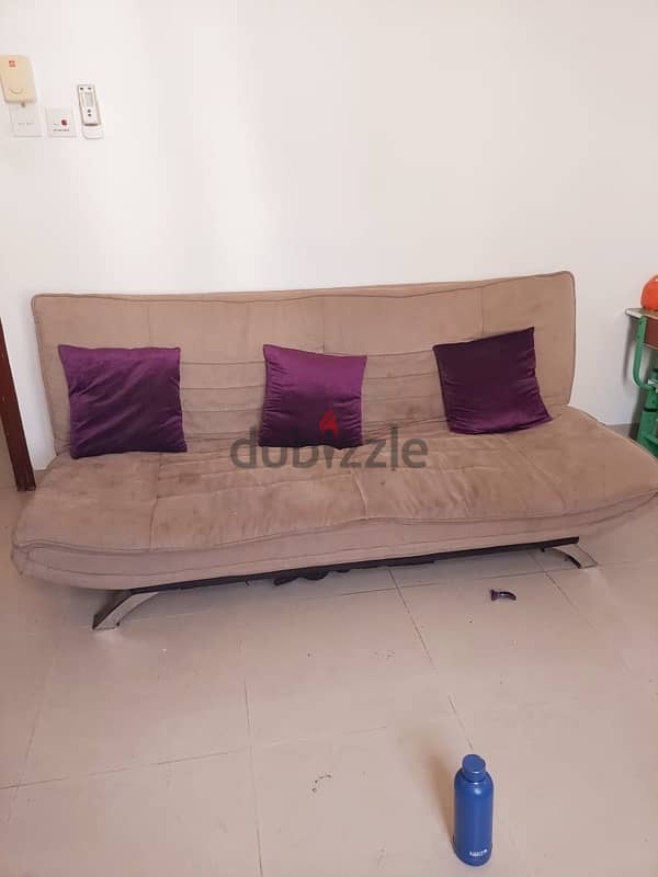 Foldable 3 seater Sofa cum bed 1