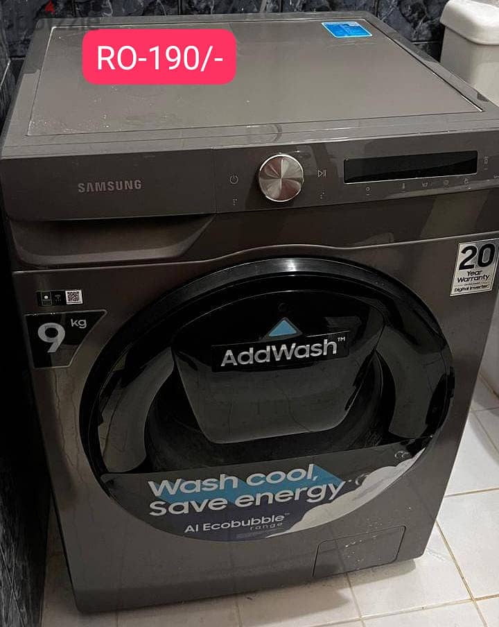 Washing Machine 9 KG In Waranty 0