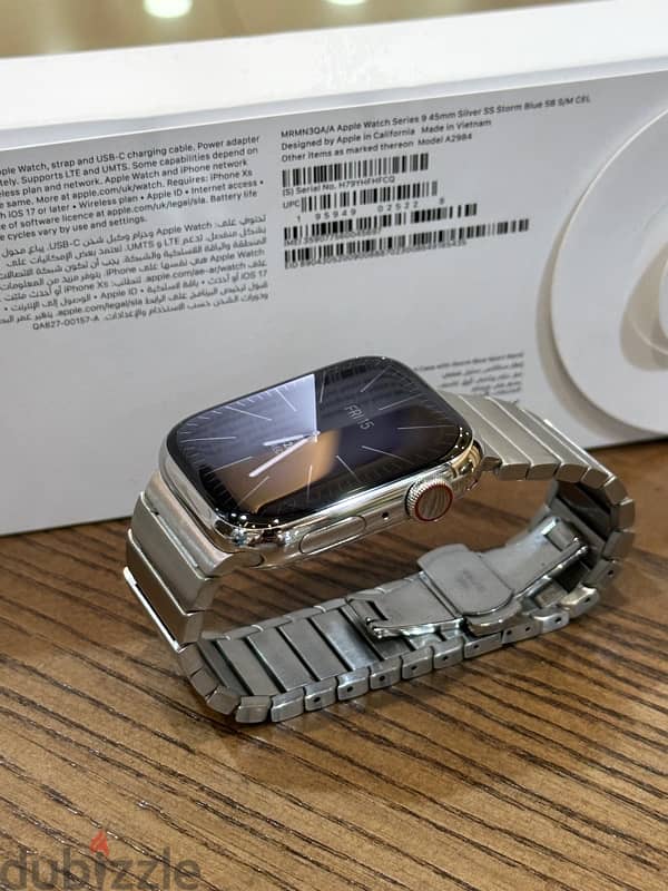 Apple watch series 9 , Stainless steel , 45 mm 2