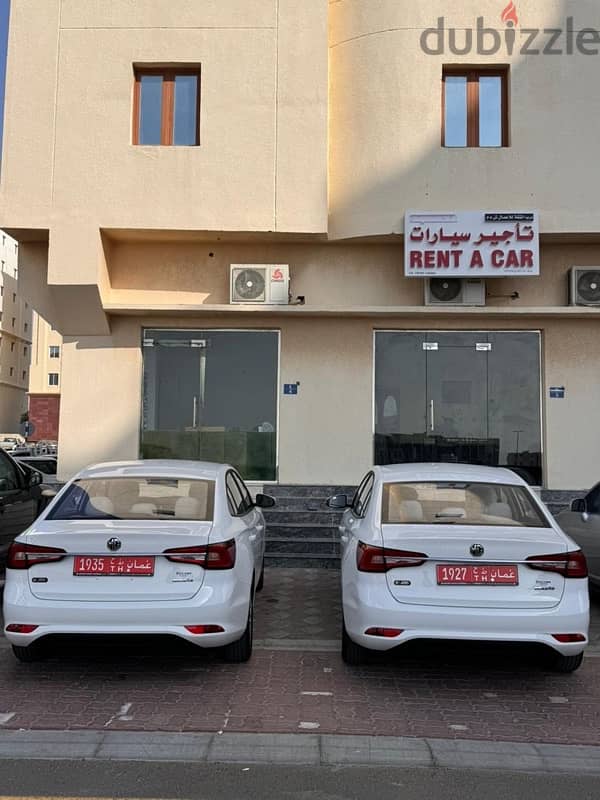 New MG5 for monthly rental / تأجير السيارات الشهريا 2