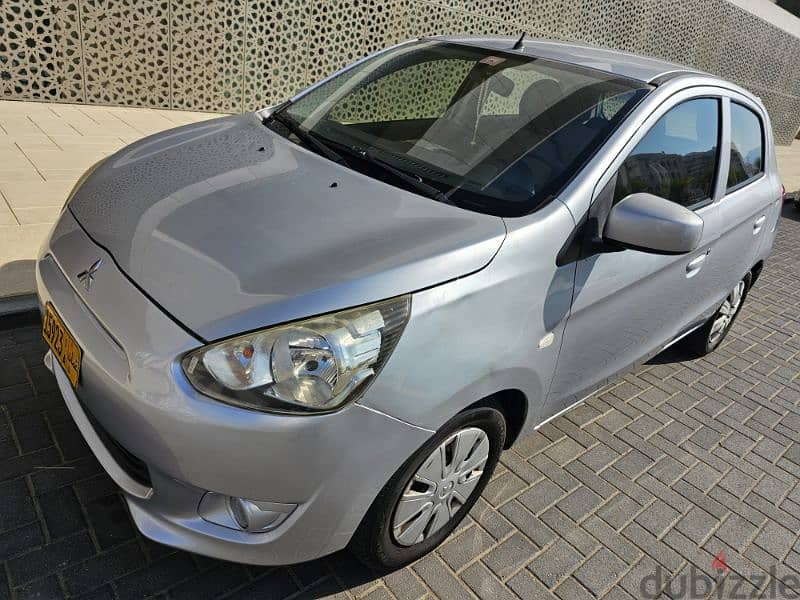 Mitsubishi mirage 2014 clean car  klm 180 new mulkia 0