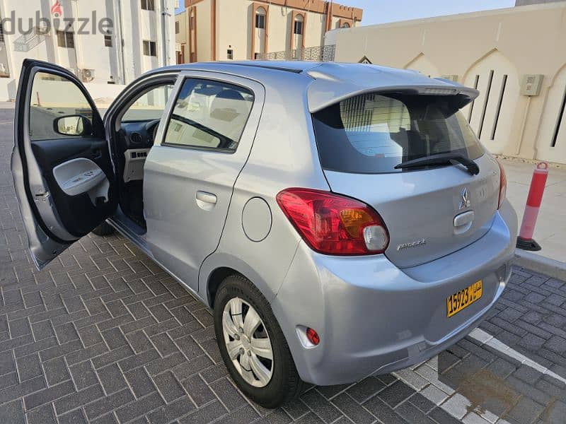 Mitsubishi mirage 2014 clean car  klm 180 new mulkia 4