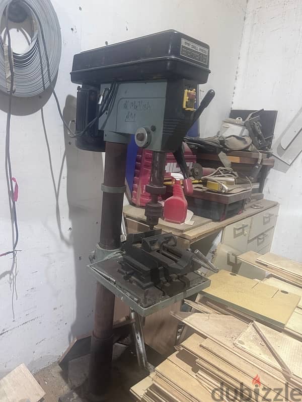 aluminium work shop  equipments for sale. good condition 10