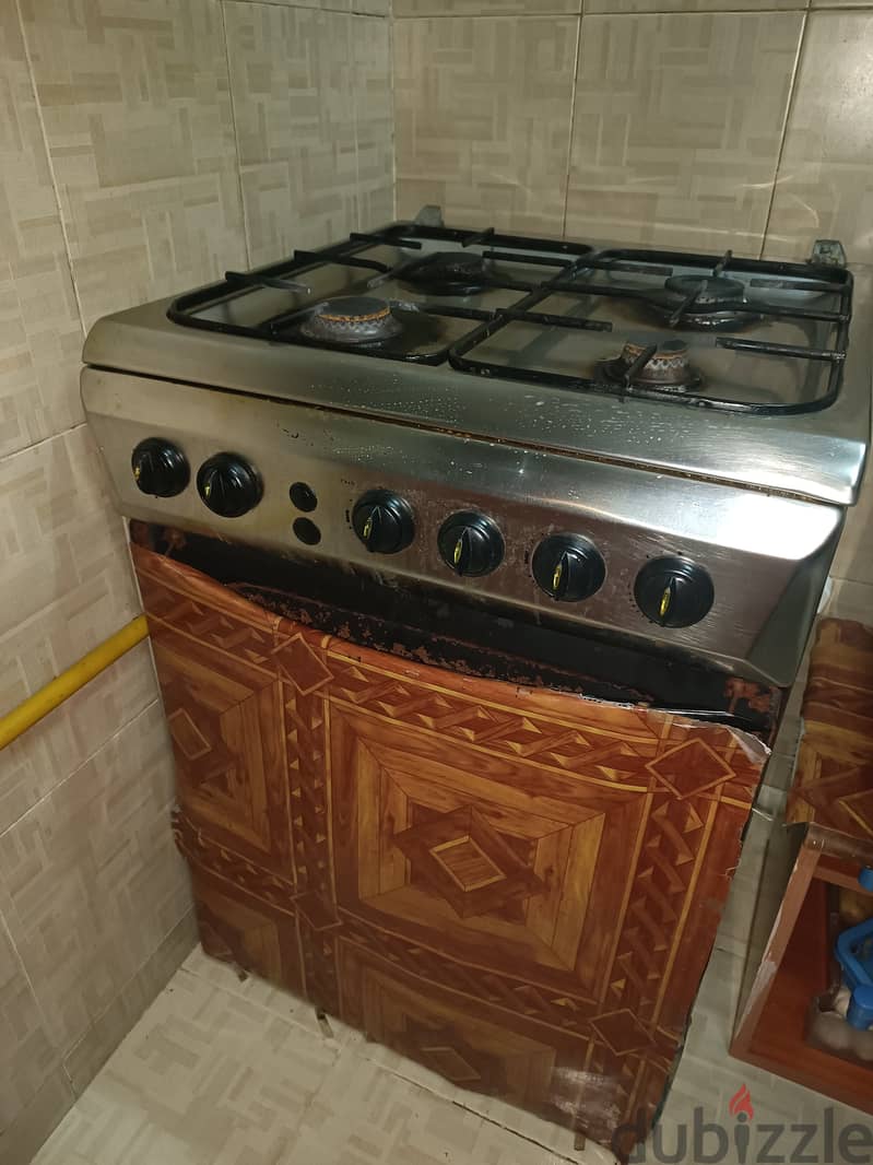 04 stove gas burner with gas oven for sale 1