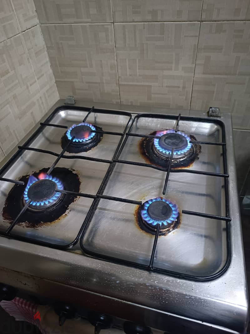 04 stove gas burner with gas oven for sale 2