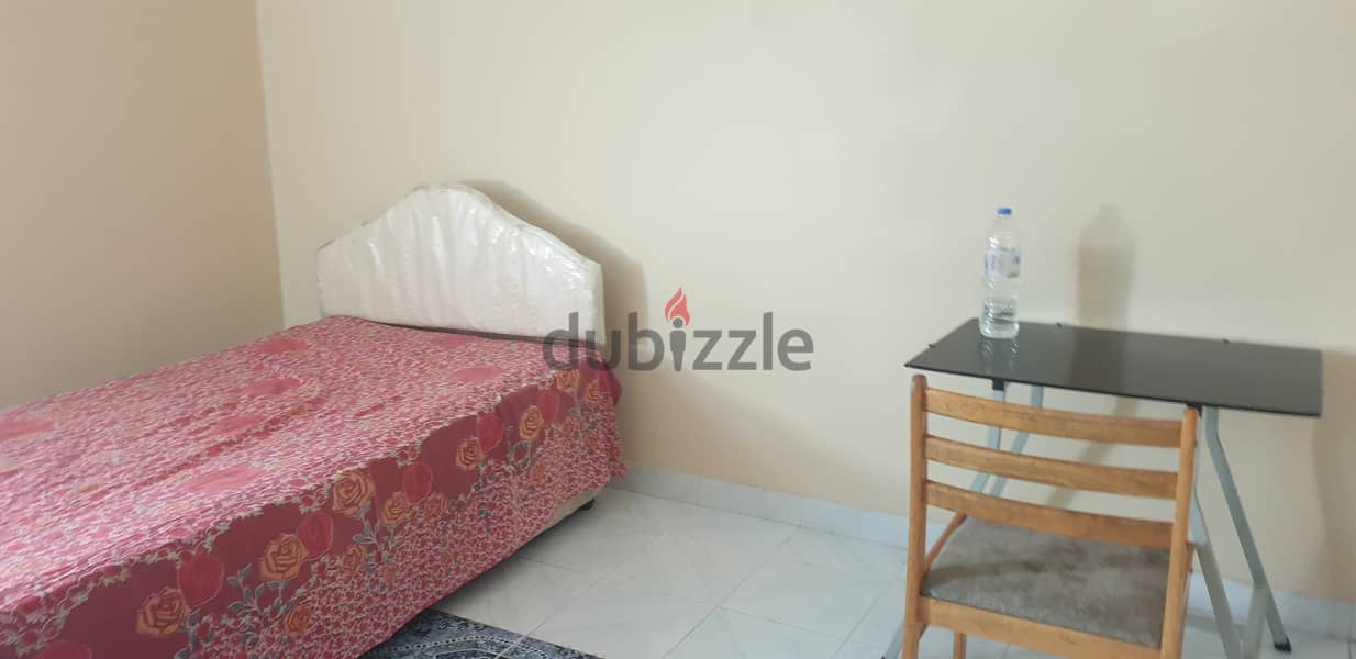 Room with Attached toilet with sharing kitchen Al khuwair 2