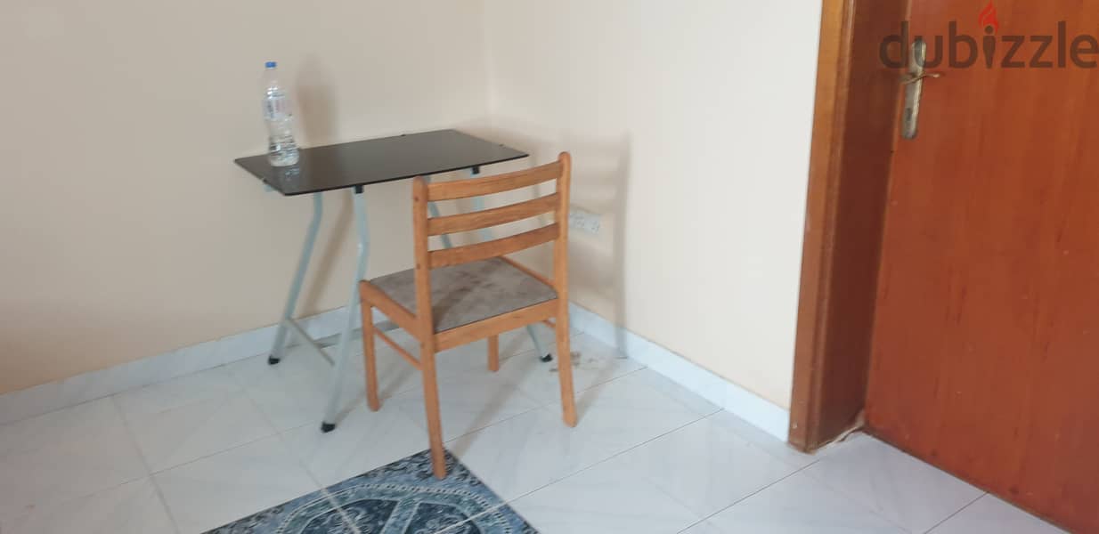 Room with Attached toilet with sharing kitchen Al khuwair 3