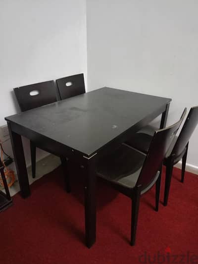 dining table for sale with four chairs