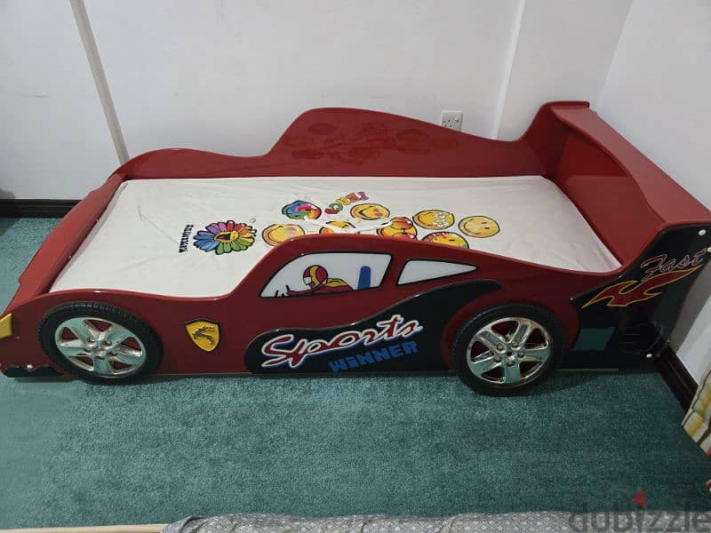 kids Bed with mattress 1