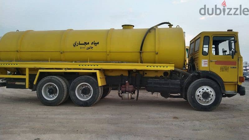 شفط مياه مجاري الصرف الصحي نظيف بلوا sewerage water tanker 0