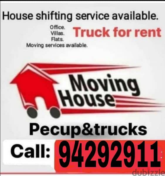 Movers House Shifting Transport Carpenter3,7,10ton trucks شحن نقل آثاث 0