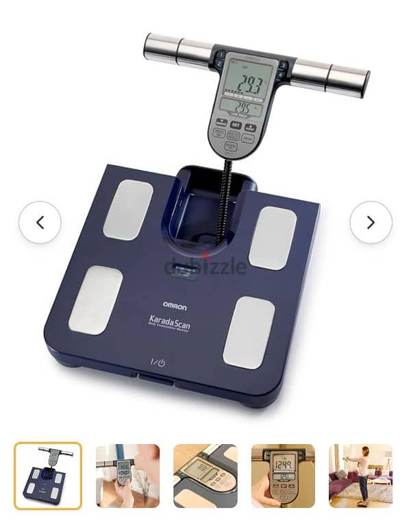 OmronBF511 Blue Family Body Composition Monitor 1