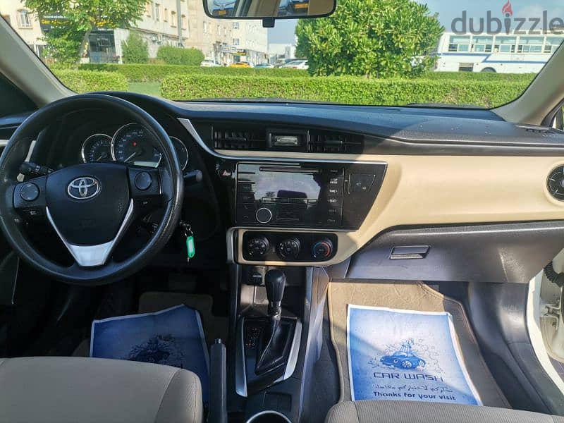 Toyota Corolla 2019 first owner omani car  cash or installment 6